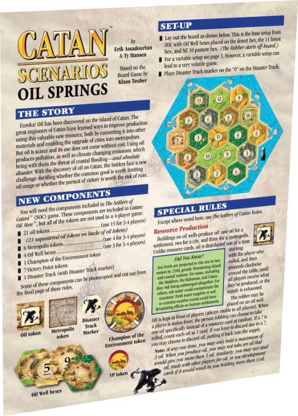 CATAN: Scenarios - Oil Springs™