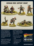 German Heer Support Group (HQ, Mortar & MMG)