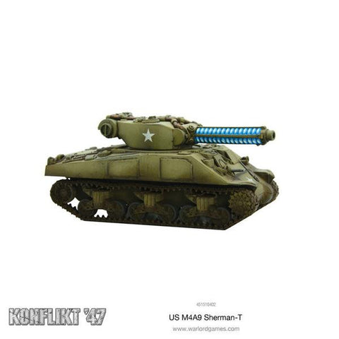 AMERICAN M4A9-T Sherman with Tesla Cannon