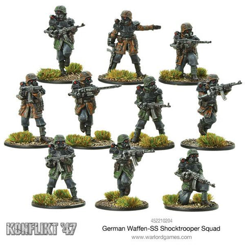 GERMAN Waffen-SS Shocktrooper Squad