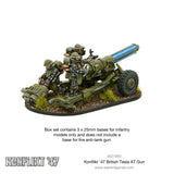 BRITISH Tesla Anti-Tank gun