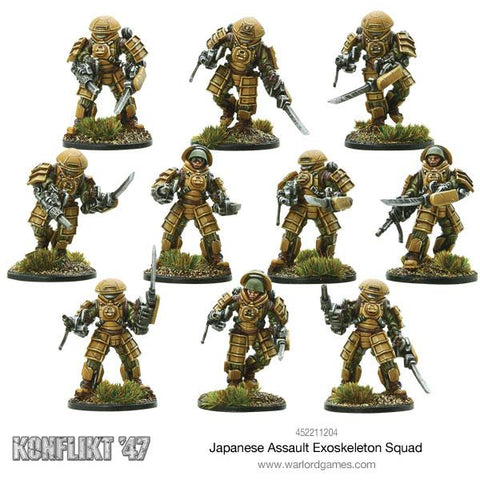JAPANESE Assault Exo Skeleton Squad