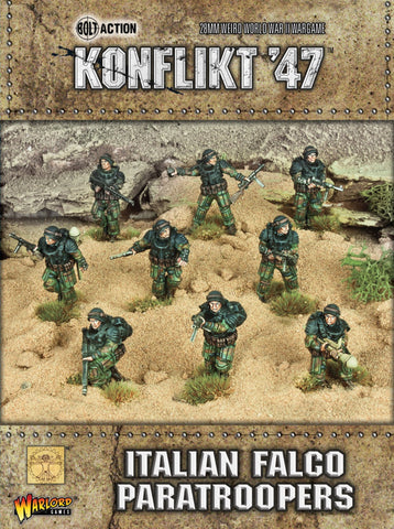 Italian Falco Paratroopers