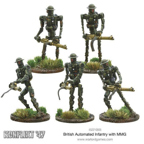 BRITISH Automated Infantry with MMG