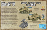 Italian Stuart-T Tesla Tank