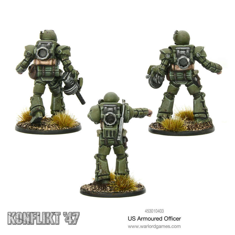 AMERICAN Armoured Officer