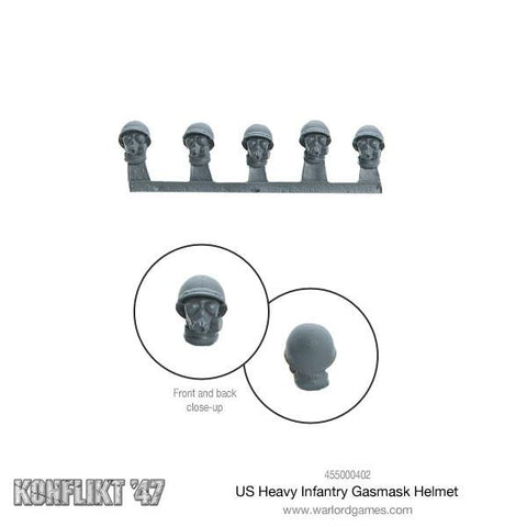 AMERICAN Heavy Infantry Gasmask helmet