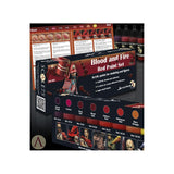 BLOOD and FIRE Red Paint Set