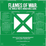 Green Devastating Bombardment Template (Metric)