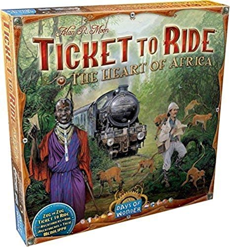 Ticket To Ride - THE HEART OF AFRICA Map Collection