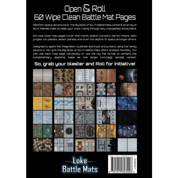 Big Book of Sci Fi Battle Mats (A4)