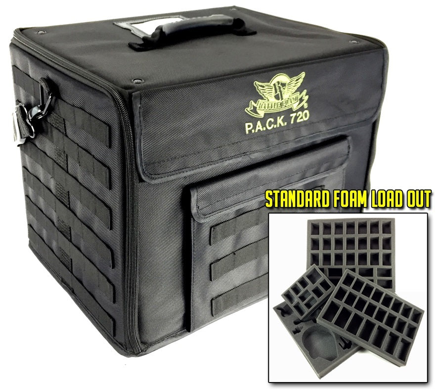 P.A.C.K. 720 Molle Standard Load Out (Black)
