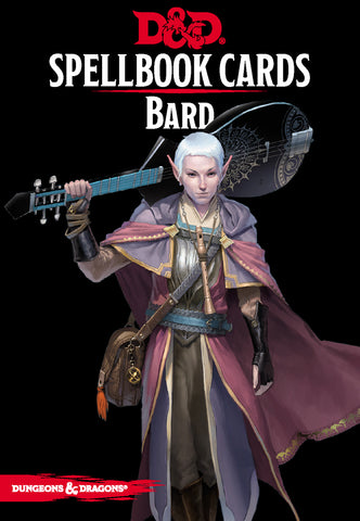 Dungeons & Dragons Spellbook Cards - Bard