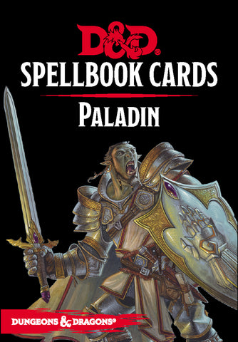 Dungeons & Dragons Spellbook Cards - Paladin