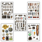 Scenery Add-Ons for RPG Battle Mats (Pack of 5 A4 sheets)