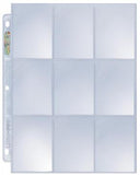 'Platinum' 9 Pocket Hologram Pages (3 Hole Spine)