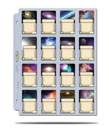 'Platinum' 16 Pocket Hologram Pages (3 Hole Spine)