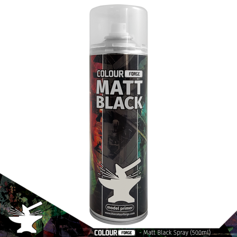 Matt Black Spray (500ml)