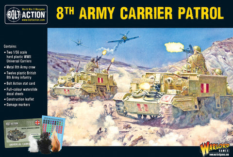 8th Army carrier patrol