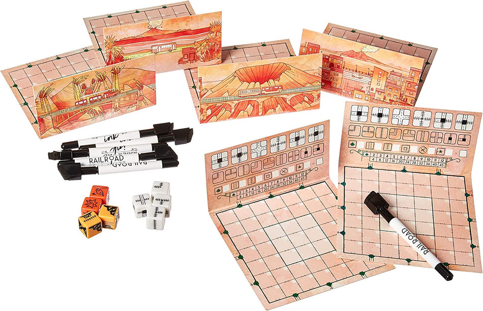 RAILROAD INK: Blazing Red Edition