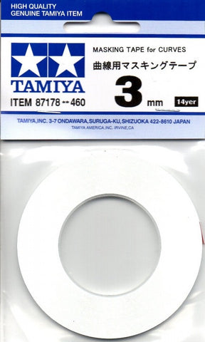 Masking Tape for Curves 3mm