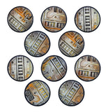 NECROMUNDA 25MM BASES (X10)