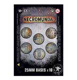 NECROMUNDA 25MM BASES (X10)