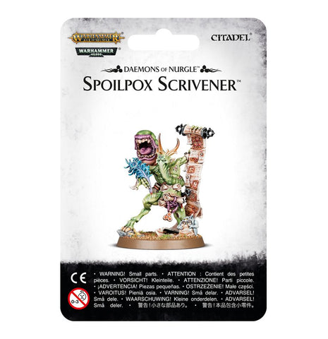 DAEMONS OF NURGLE: SPOILPOX SCRIVENER