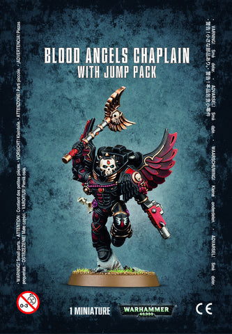 BLOOD ANGELS: CHAPLAIN WITH JUMP PACK