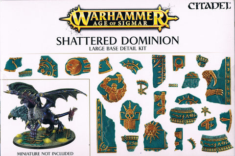 AoS SHATTERED DOMINION LARGE BASE DETAIL