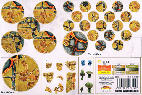 AoS: SHATTERED DOMINION: 40mm & 65mm ROUND BASES