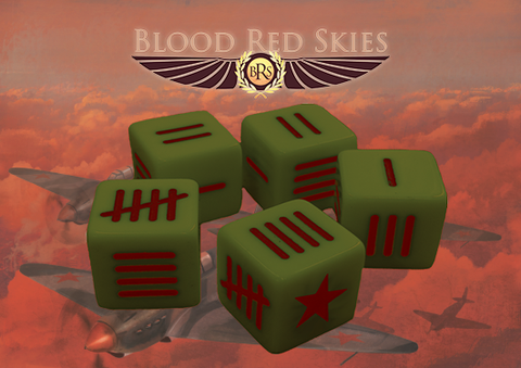 SOVIET Blood Red Skies Dice