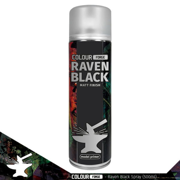 Raven Black Spray (500ml) – Incom Gaming