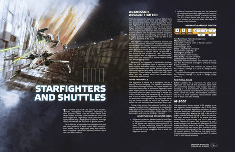 STARSHIPS AND SPEEDERS: Sourcebook