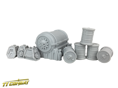 Décor Tabletop TTCombat - City Streets - Bank Of Baltar - 28mm