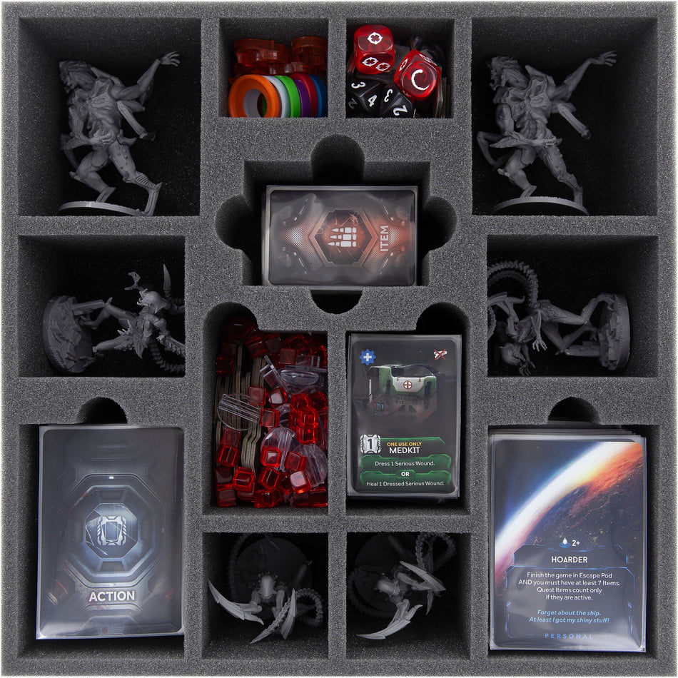 NEMESIS - BOARD GAME BOX - Foam tray set