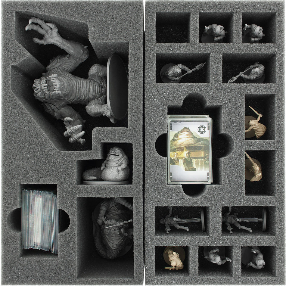STAR WARS IMPERIAL ASSAULT - Jabba’s Realm - Foam tray set