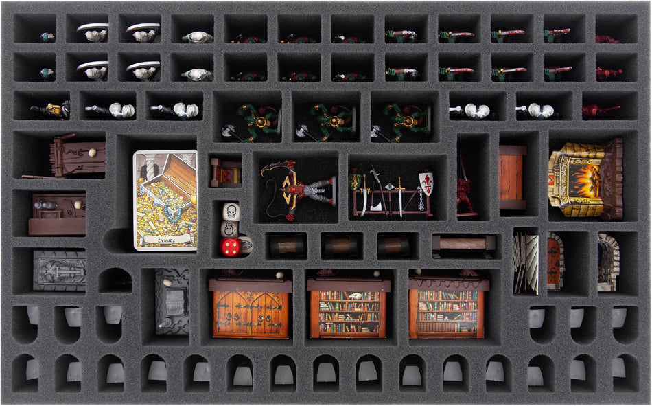 HEROQUEST - Box Foam tray set