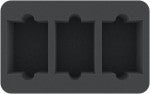 HALF-SIZE foam tray for CARD GAME decks in deck boxes/cases