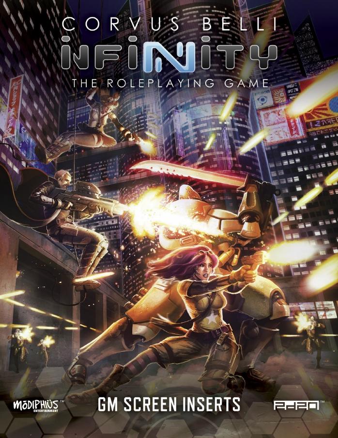 INFINITY RPG: Gamemaster's Screen