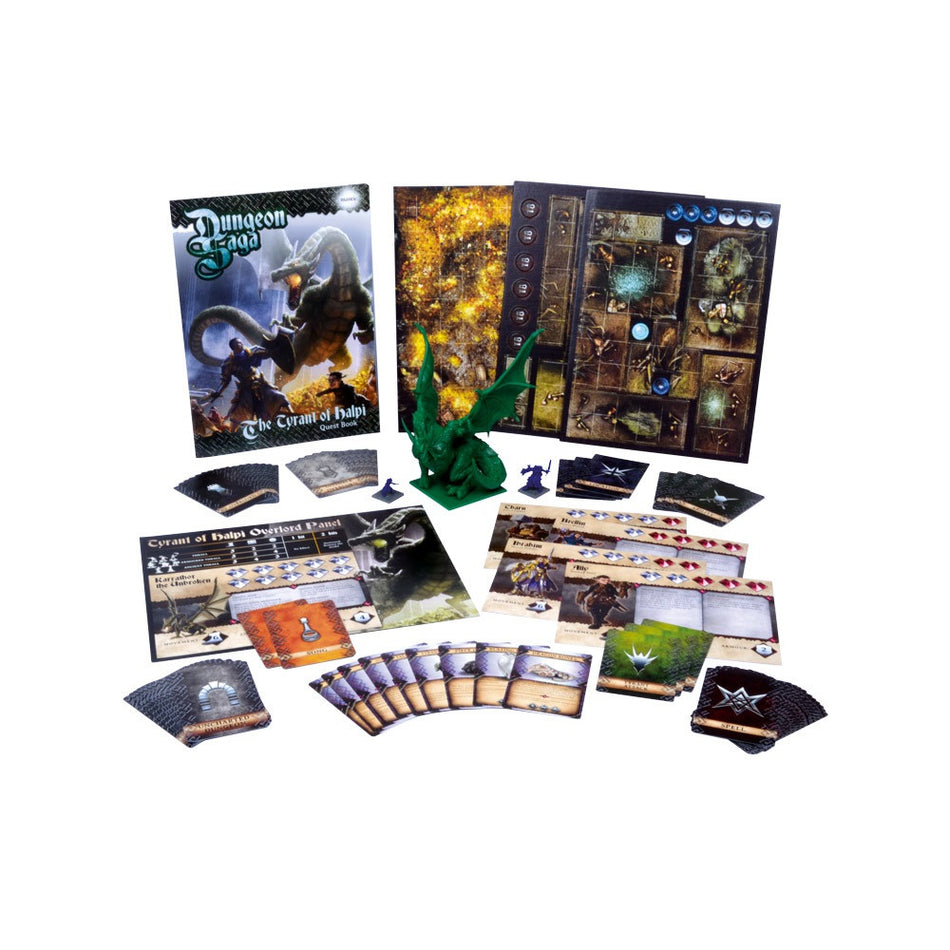 Dungeon Saga: The Tyrant of Halpi