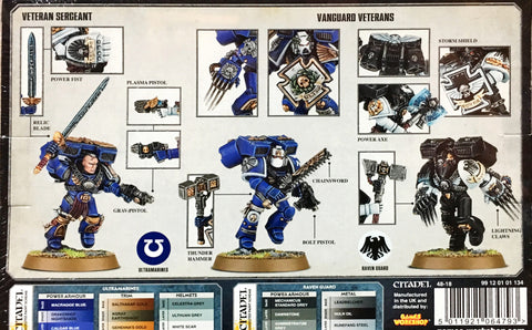 SPACE MARINE VANGUARD VETERAN SQUAD