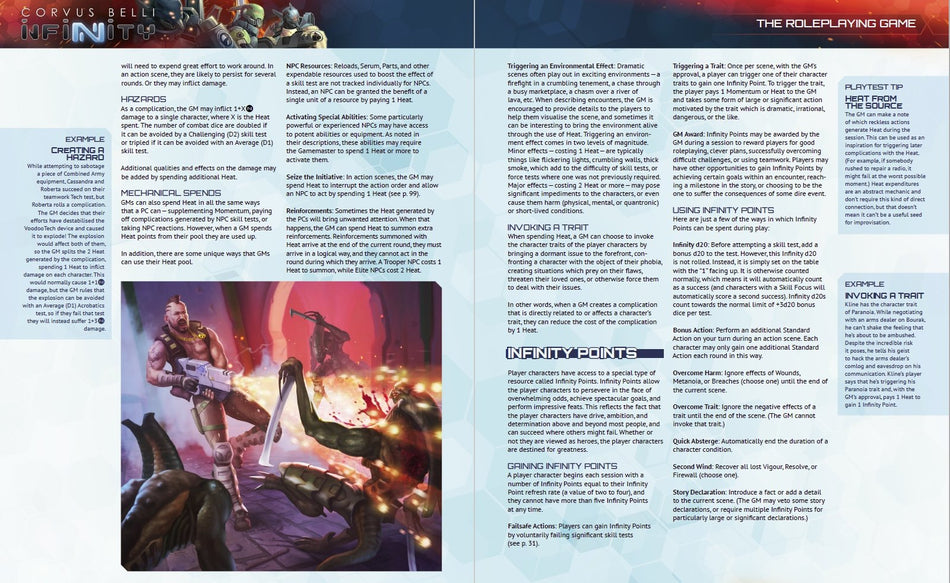 INFINITY RPG: Core Book