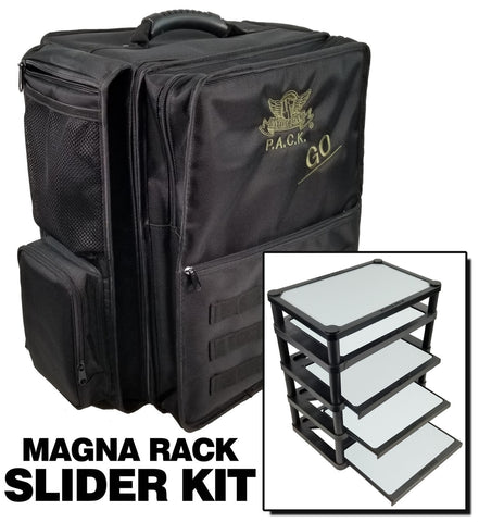 P.A.C.K. Go 2.0 with Magna Rack Slider Load Out (Black)