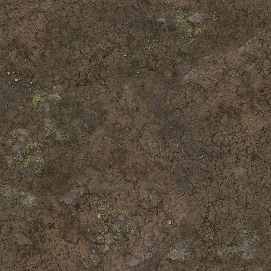 Muddy Streets Gaming Mat 2x2