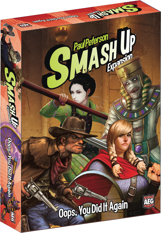 OOPS YOU DID IT AGAIN: Smash Up expansion