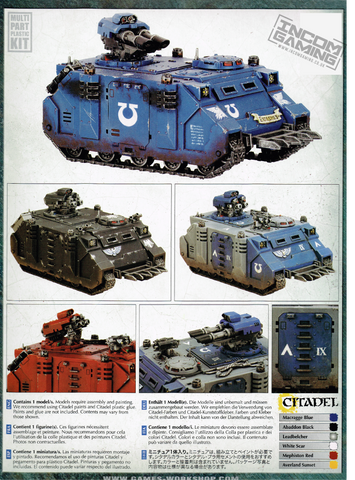 SPACE MARINES RAZORBACK