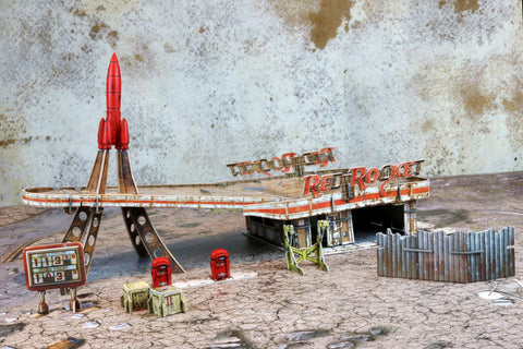 Red Rocket Scenic Set