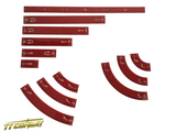 Space- Wing Templates (Mars Red)