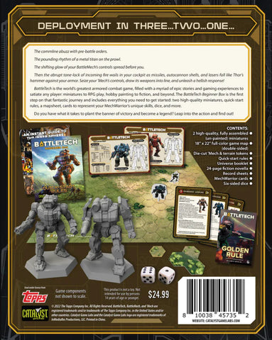 BattleTech Beginner Box (Merc Cover)